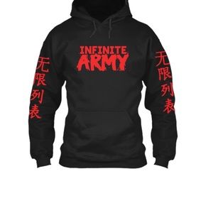 infinite army sweatshirt